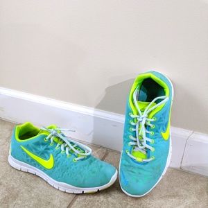 Women's blue Nike sneakers